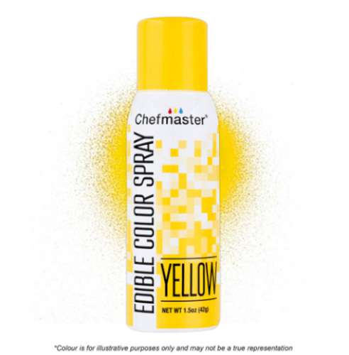 Chefmaster Edible Spray Colour - Yellow